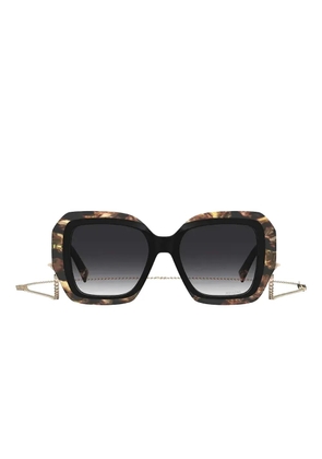 MISSONI EYEWEAR square-frame sunglasses - Black
