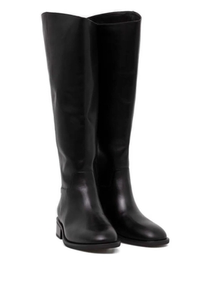 VAGABOND leather knee-high boots - Black