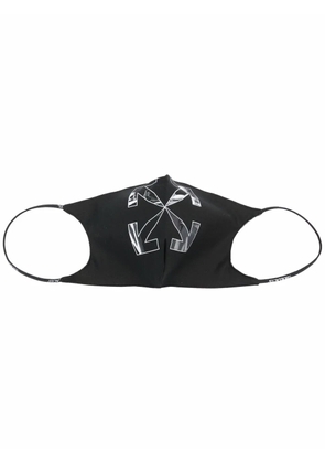 Off-White Caravaggio arrows-print face mask - Black