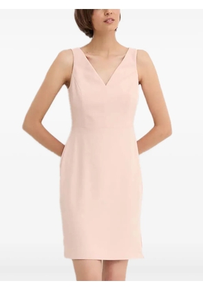 Sandro Ferrone v-neck mini dress - Pink