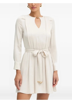 MARCIANO by GUESS keyhole belted mini dress - Neutrals