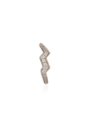Andrea Fohrman 14kt white gold diamond mini stud earring