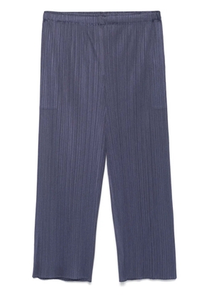 Pleats Please Issey Miyake MC August trousers - Blue