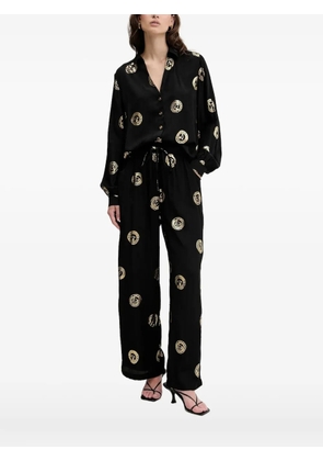 NEVER FULLY DRESSED button-down shirt - Black