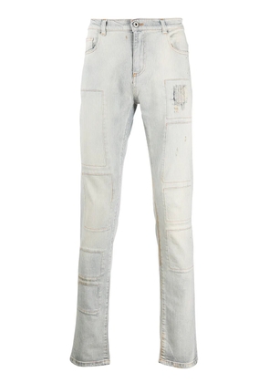Faith Connexion slim-fit stonewashed jeans - Blue