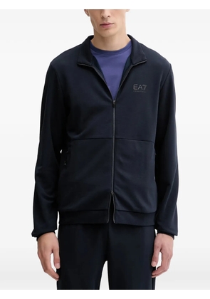 Ea7 Emporio Armani logo-detail drawstring tracksuit set (set of two) - Blue