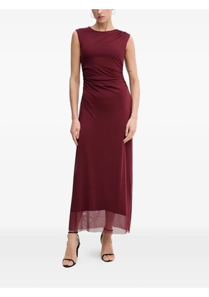 Pedro Del Hierro draped maxi dress - Red