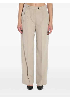 The Row Virgil pleated trousers - Neutrals