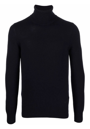 Emporio Armani roll-neck knitted jumper - Blue