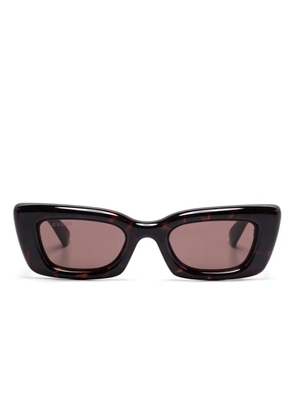 Gucci Eyewear cat eye-frame sunglasses - Brown