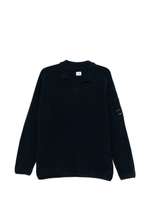 C.P. Company V-neck pocket-sleeve sweater - Blue