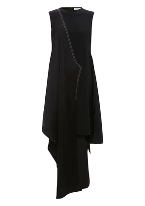 JW Anderson sleeveless asymmetric dress - Black
