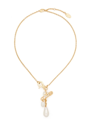 Vivienne Westwood small Claude necklace - Gold