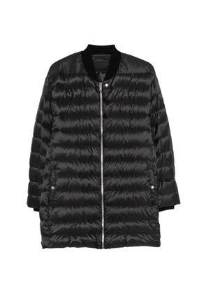 Moncler + Rick Owens Flight logo-appliqué quilted jacket - Black