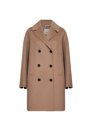 'S Max Mara six-button double-breasted coat - Neutrals