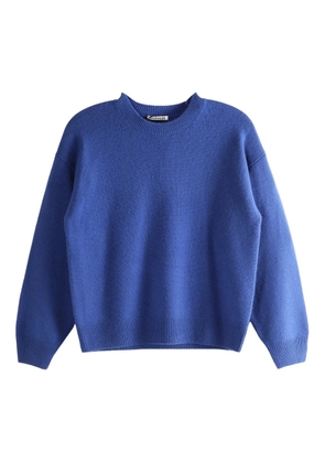 Auralee crew-neck sweater - Blue