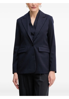 Benetton pinstripe pocket blazer - Blue