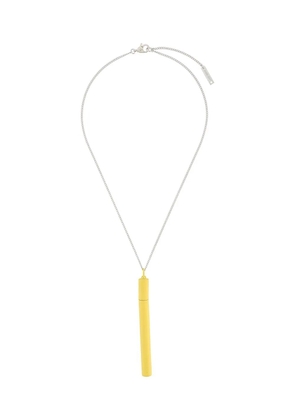 AMBUSH cigarette case necklace - Silver