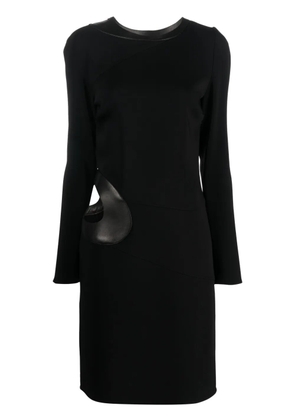 TOM FORD cut-out long-sleeved dress - Black