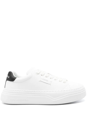 Karl Lagerfeld logo-patch sneakers - White