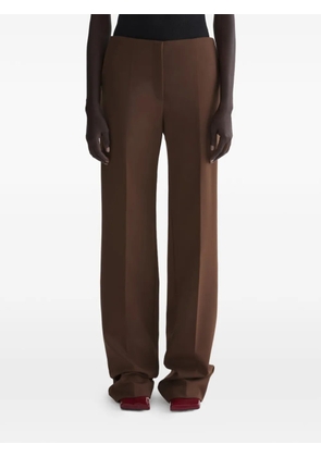 Mugler straight trousers - Brown