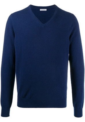 Malo long-sleeved jumper - Blue