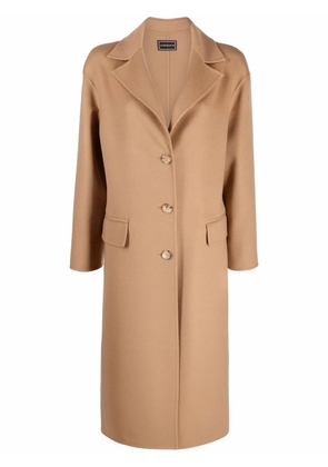 10 CORSO COMO single-breasted tailored coat - Brown