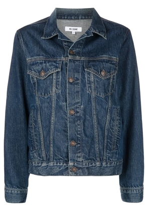 RE/DONE 90s oversized trucker denim jacket - Blue