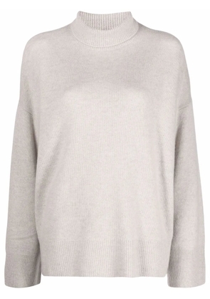 Le Kasha fine-knit roll-neck jumper - Neutrals