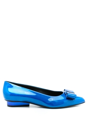 Ferragamo Viva ballet flat shoes - Blue