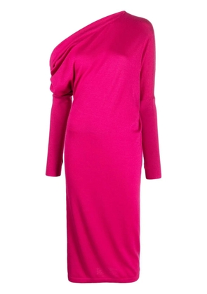 TOM FORD off-shoulder jumper dress - Pink