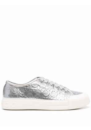 Ferragamo Gancini low-top sneakers - Grey