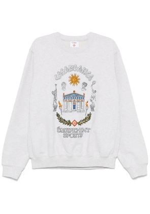 Casablanca Le Temple Du Sport sweatshirt - Grey