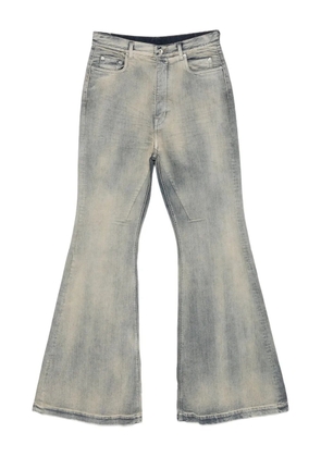 Rick Owens DRKSHDW Bolan Bootcut faded-effect jeans - Blue