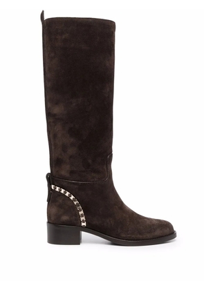 Ferragamo Tawnie below-the-knee boots - Brown