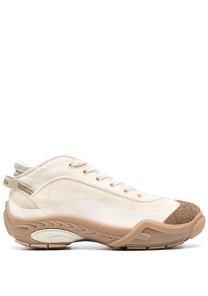 FENDI Lab panelled sneakers - Neutrals