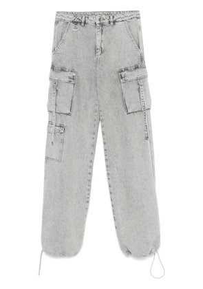 Patrizia Pepe cargo-pockets jeans - Grey