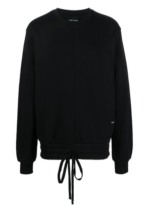 Botter logo-print long-sleeve sweatshirt - Black