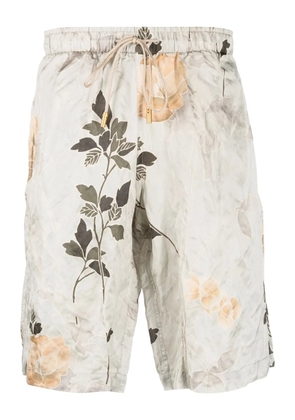 ETRO floral-print swim shorts - Green