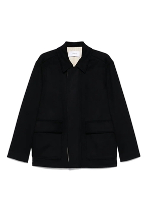 Lardini patch-pocket shirt jacket - Blue