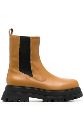 Ash leather ankle boots - Brown