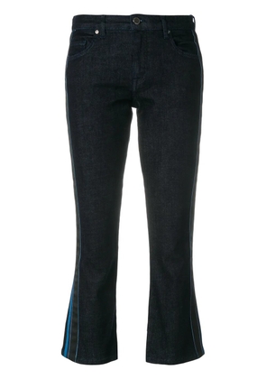 Victoria Victoria Beckham flared cropped jeans - Blue