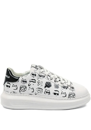 Karl Lagerfeld Icon NFT Capri Graffiti sneakers - White