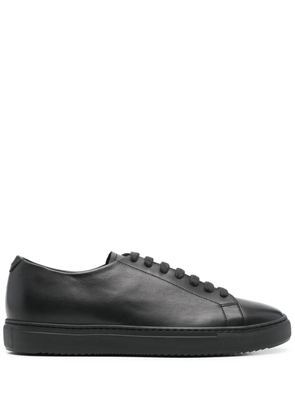 Doucal's leather sneakers - Black