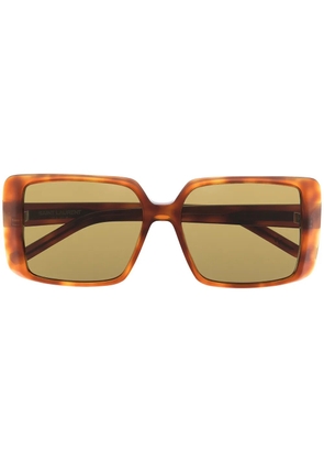 Saint Laurent Eyewear SL451 square-frame sunglasses - Brown