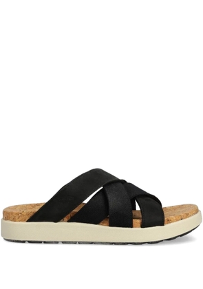 KEEN FOOTWEAR Elle cross-strap slides - Black