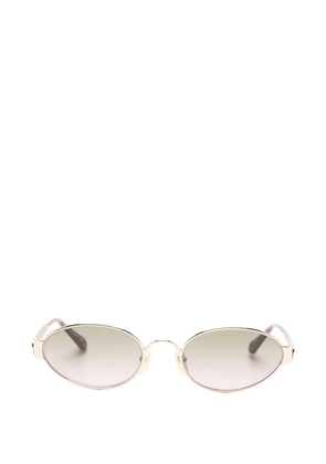 Chloé Eyewear oval-frame sunglasses - Gold