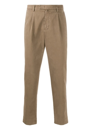 Dell'oglio straight leg trousers - Brown