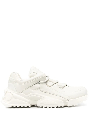 Ferragamo Gancini low-top sneakers - White