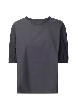 Labo Art puffed-sleeves blouse - Black